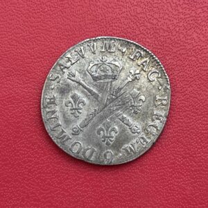 20 Sols aux Insignes 1707 9. Louis XIV