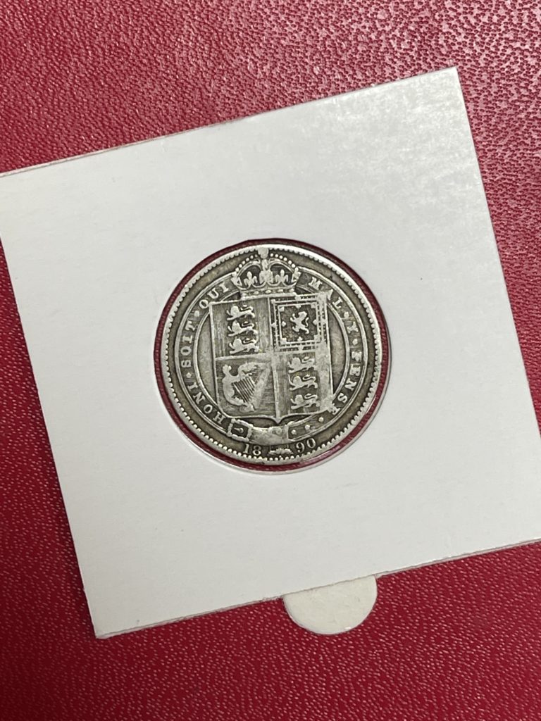 1 shilling victoria 1890