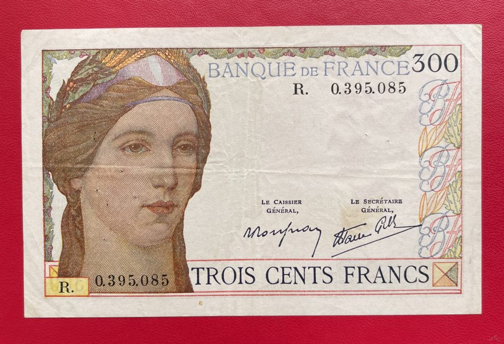 Billet 300 Francs