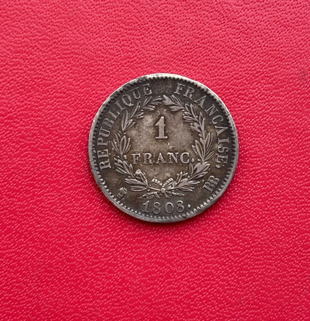 Napoléon Ier 1 Franc 1808 BB